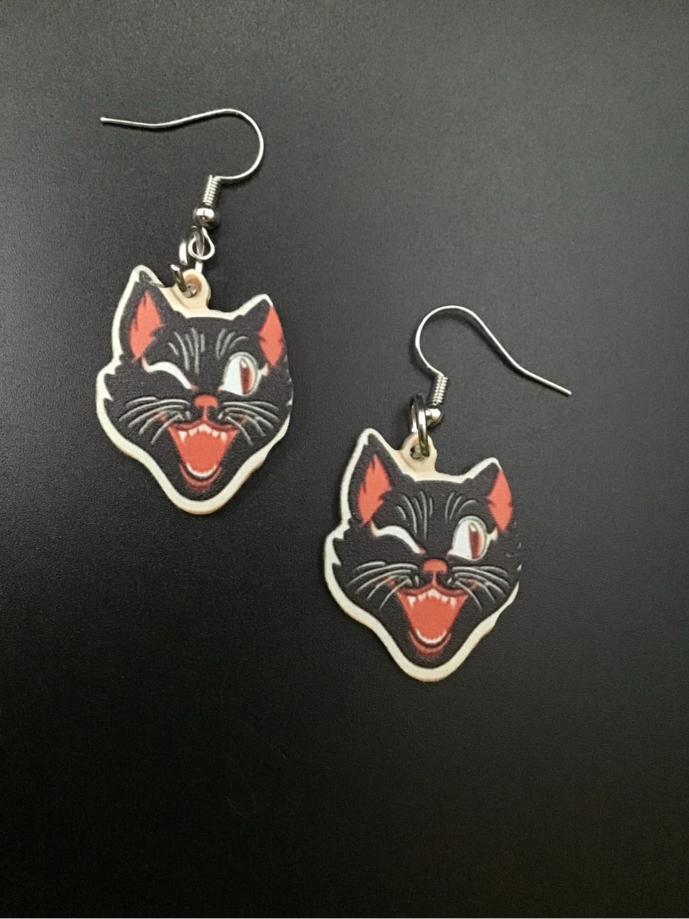 Cat Face 5 Earrings